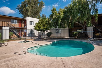 two pools onsite